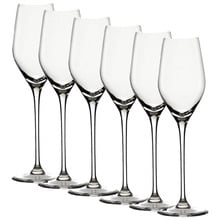 Stolzle Exquisit Royal 265ml Champagne Glasses (Set of 6)